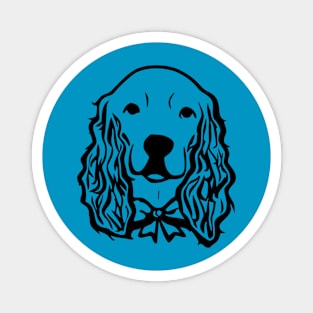 Cocker Spaniel Dog Face Magnet